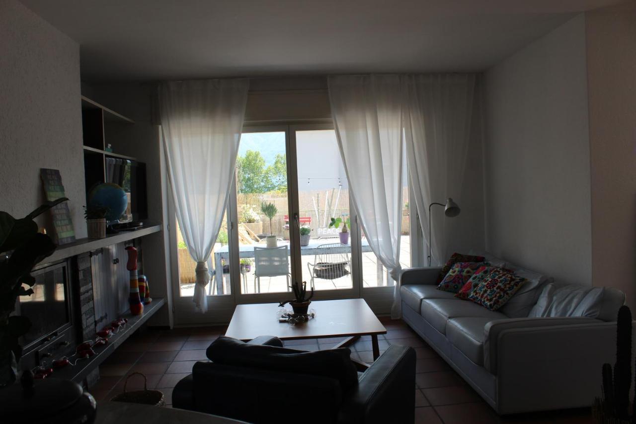Minusio Appartamento Con Terrazza A Due Minuti Dal Lago מראה חיצוני תמונה